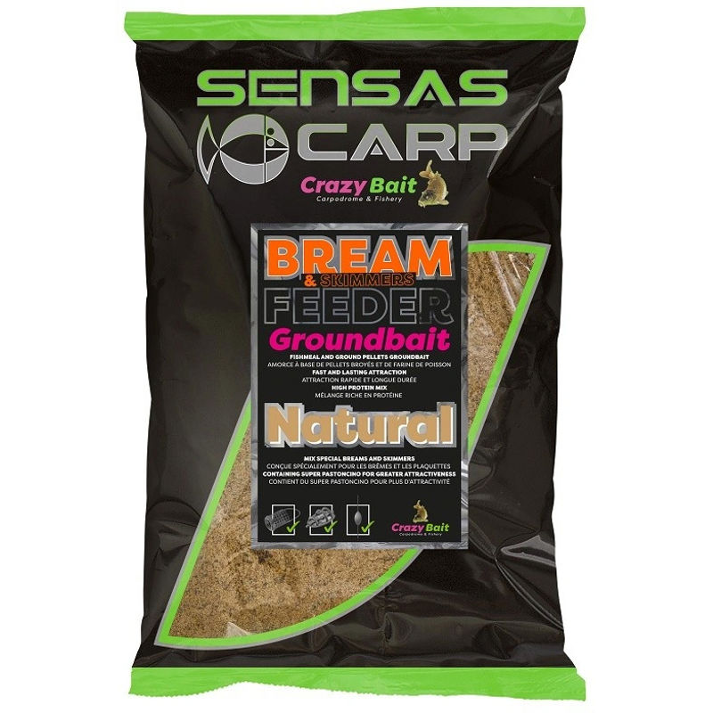 Sensas UK Bream Feeder Natural 2Kg